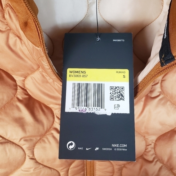 NIKE Aerolayer Running Thermore Gilet Vest NWT - Picture 8 of 11